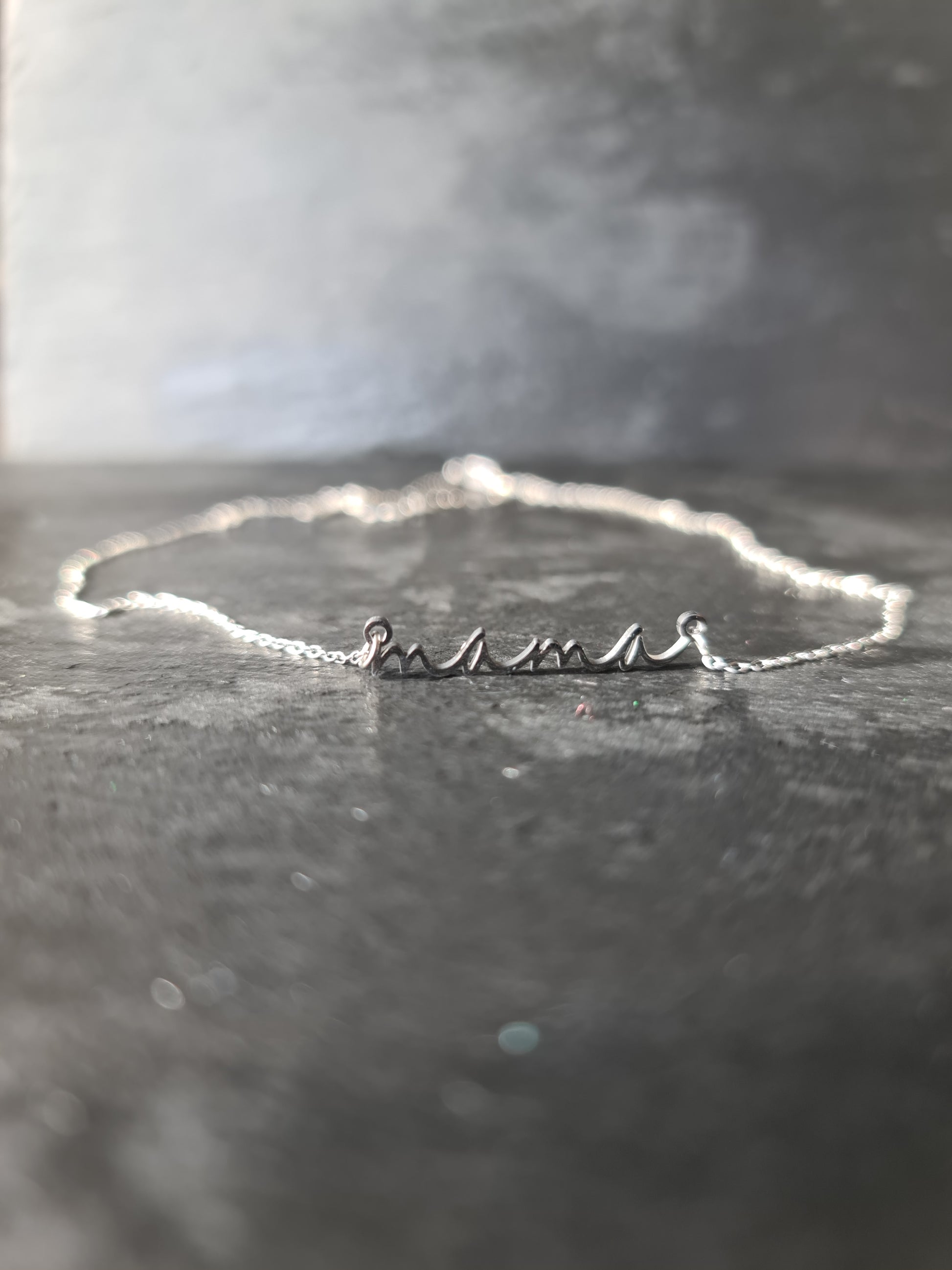Zierliche Mama Halskette • in Sterling Silber, Gold & Roségold • Muttertagsgeschenk • Perfektes Geschenk für deine Mama • JoJos Presents