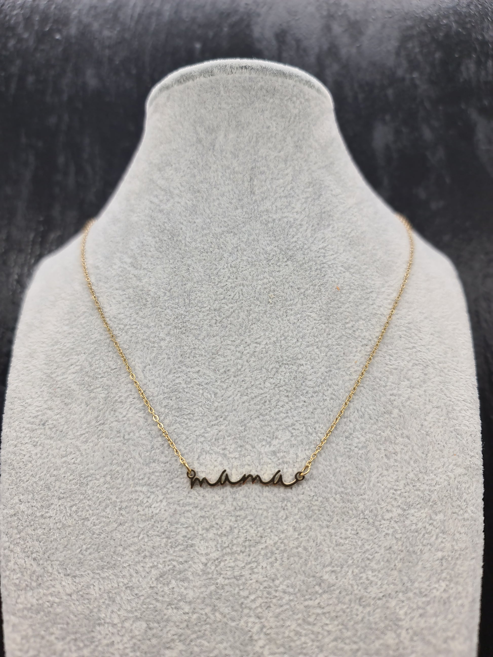 Zierliche Mama Halskette • in Sterling Silber, Gold & Roségold • Muttertagsgeschenk • Perfektes Geschenk für deine Mama • JoJos Presents