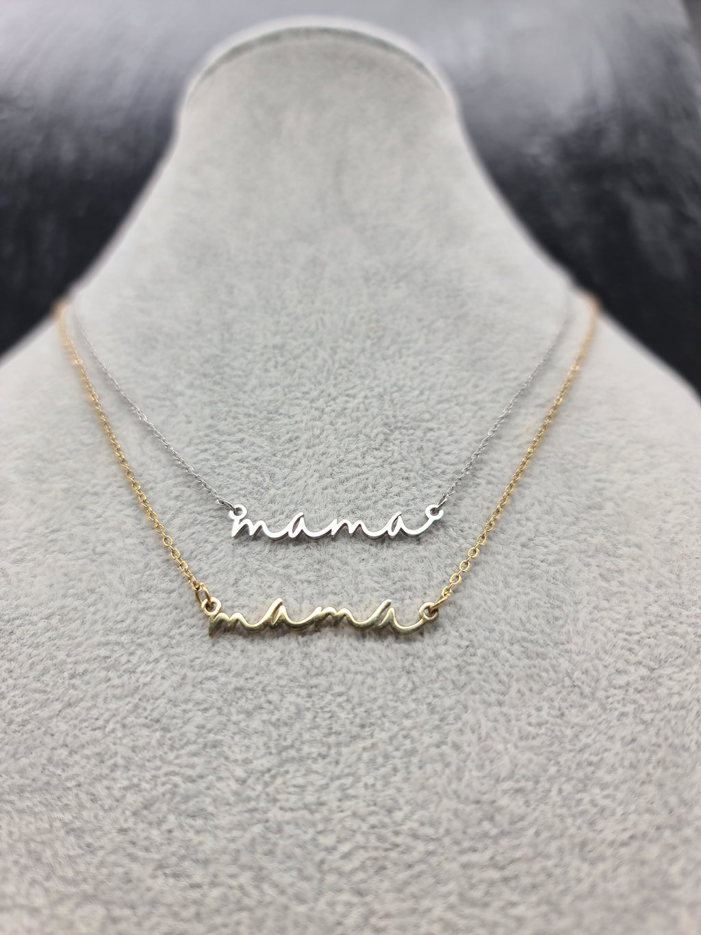 Zierliche Mama Halskette • in Sterling Silber, Gold & Roségold • Perfektes Geschenk für deine Mama • JoJos Presents