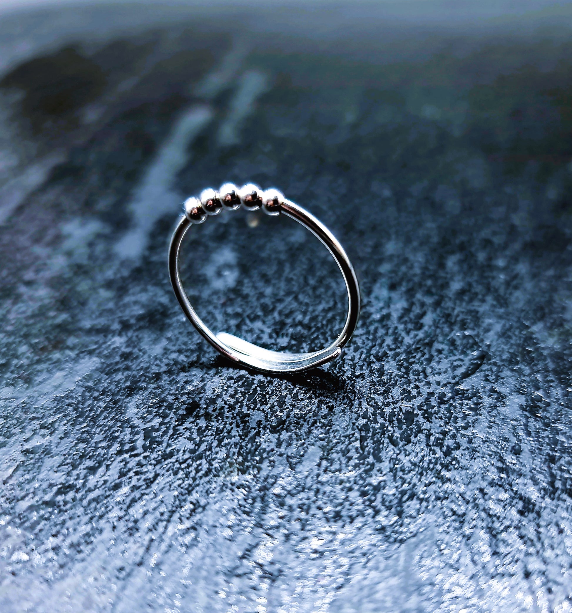 Anti Stress Ring "Grace " • Übergrößenring • Anxiety Ring • Schmuck für breite Finger • Plus-Size Jewelry • JoJos Presents