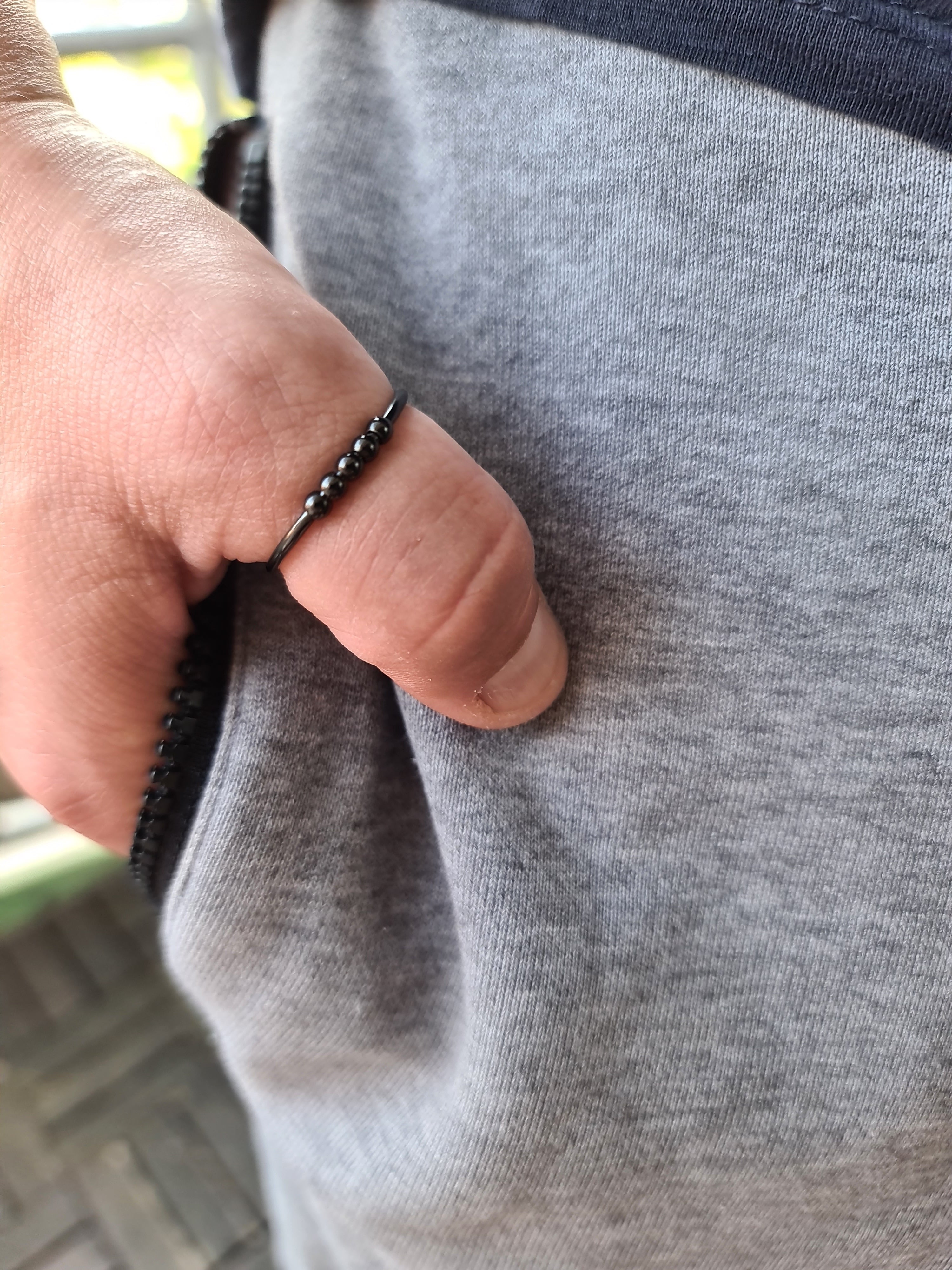 Anti-Stress-Ring Atlas – maskuliner Fidget Ring für Männer