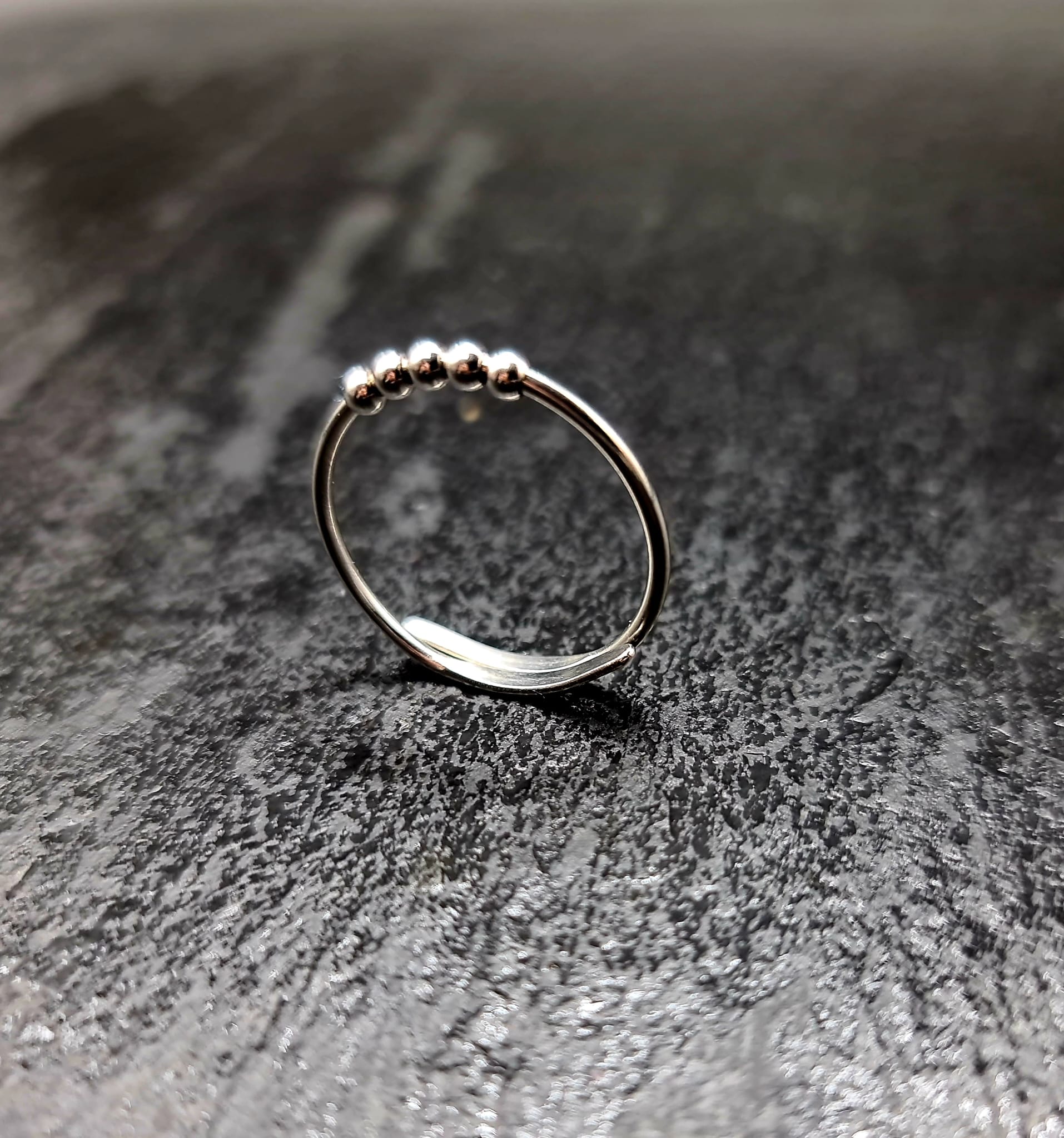 Anti Stress Ring "Grace " • Übergrößenring • Anxiety Ring • Schmuck für breite Finger • Plus-Size Jewelry • JoJos Presents