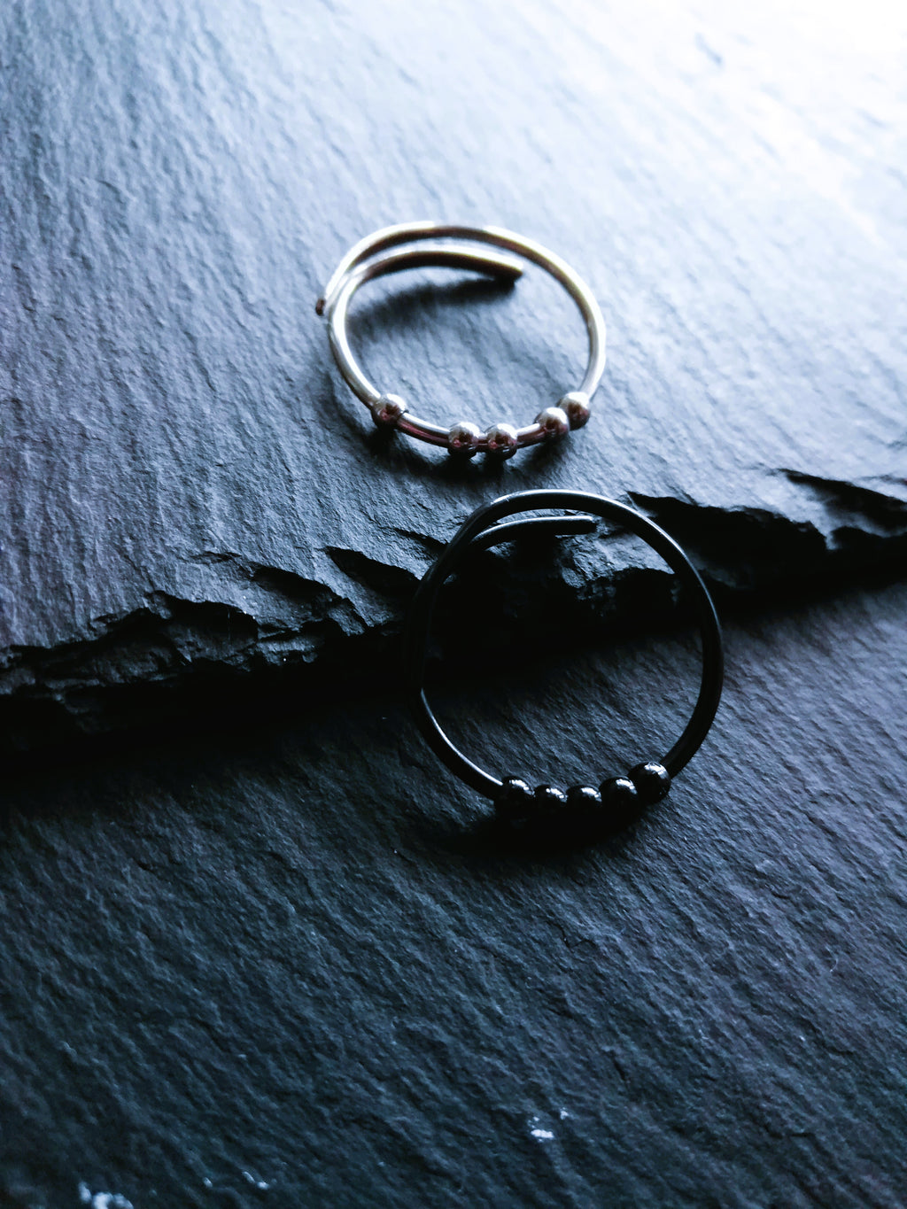 Anti-Stress-Ring "ATLAS" für Männer • Verstellbarer Spinner Ring • Geschenk zum Vatertag, Schulabschluss & Jobstart • Herren Anxiety Ring