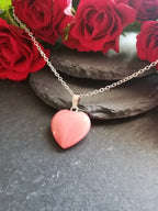 Chaîne lumineuse phosphorescente • Collier en argent avec pendentif lumineux • JoJos Presents