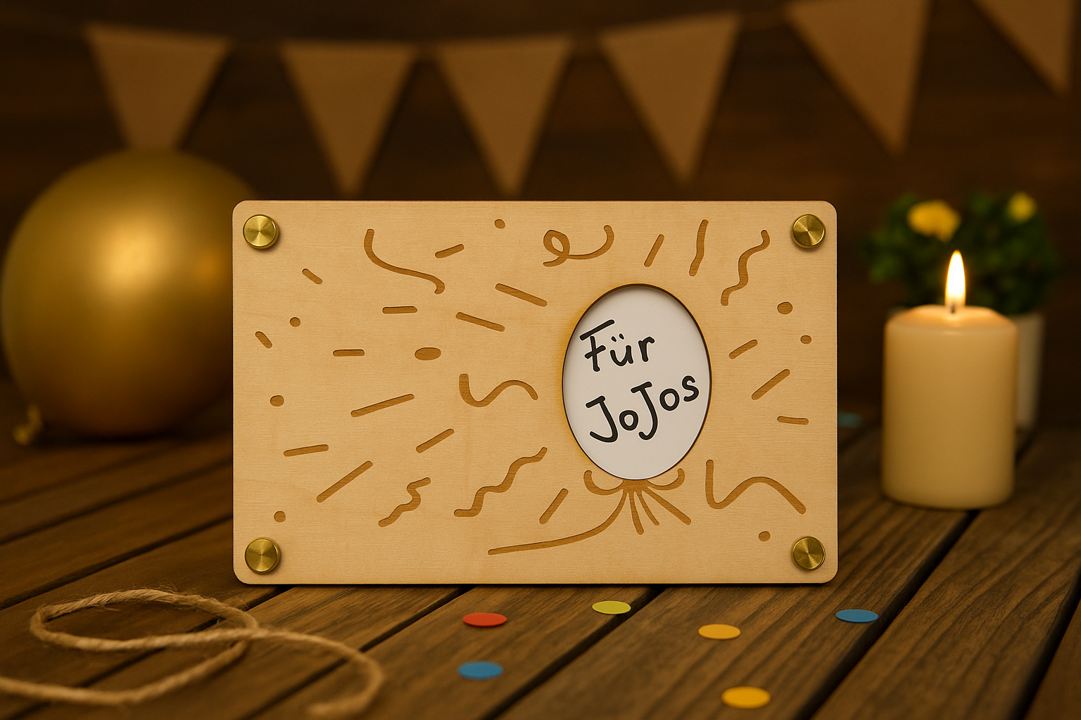 Geldgeschenk Holzschild MÄUSE I Wunscherfüller l Geburtstag | Happy Birthday l Geschenkkarte Holz Geschenkverpackung