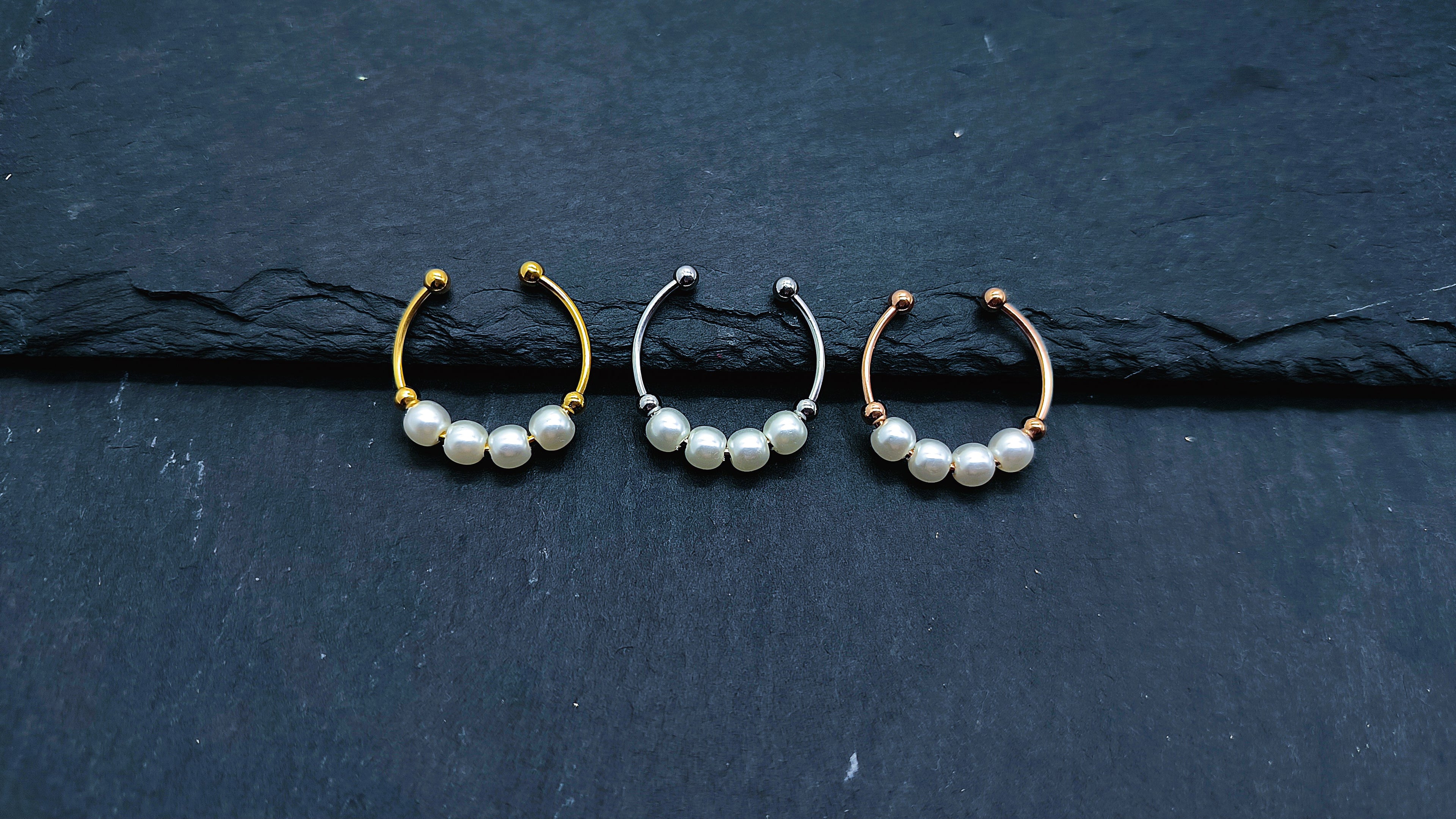 Anti-Stress Ring "Luna" • Adjustable Bead Ring for Women • Anxiety Ring • Gift Idea for Her • Relaxation Jewelry • Bridesmaids