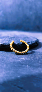 Anti-Stress-Ring zum Drehen – Fidget Ring mit drehbaren Kugeln • verstellbar anpassbar • Abschiedsgeschenk für Erziehering • Flow