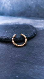 Anti-Stress-Ring zum Drehen – Fidget Ring mit drehbaren Kugeln • verstellbar anpassbar • Abschiedsgeschenk für Erziehering • Flow