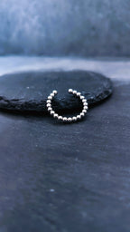 Anti-Stress-Ring zum Drehen – Fidget Ring mit drehbaren Kugeln • verstellbar anpassbar • Abschiedsgeschenk für Erziehering • Flow