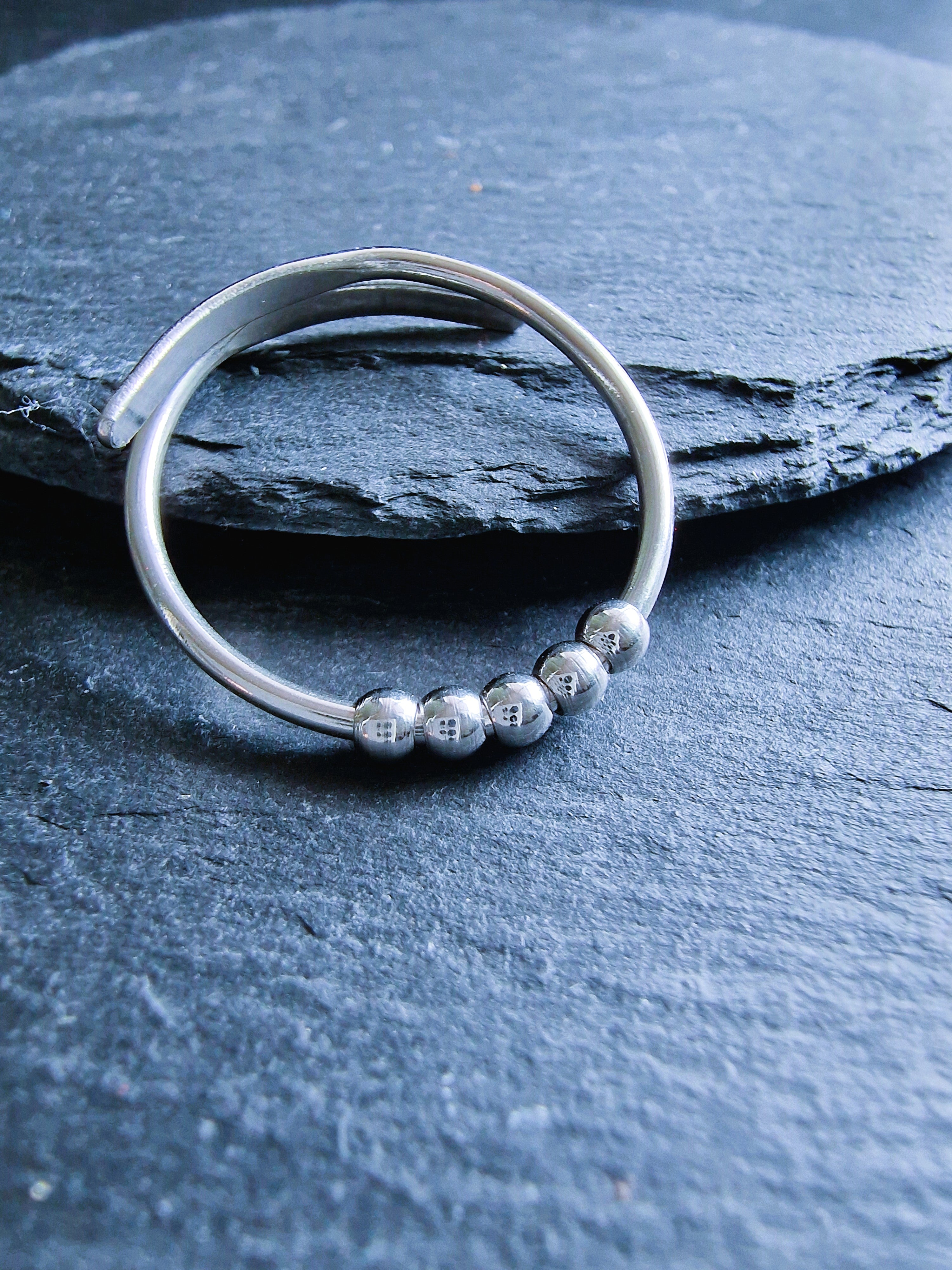 Anti-Stress-Ring Atlas – maskuliner Fidget Ring für Männer
