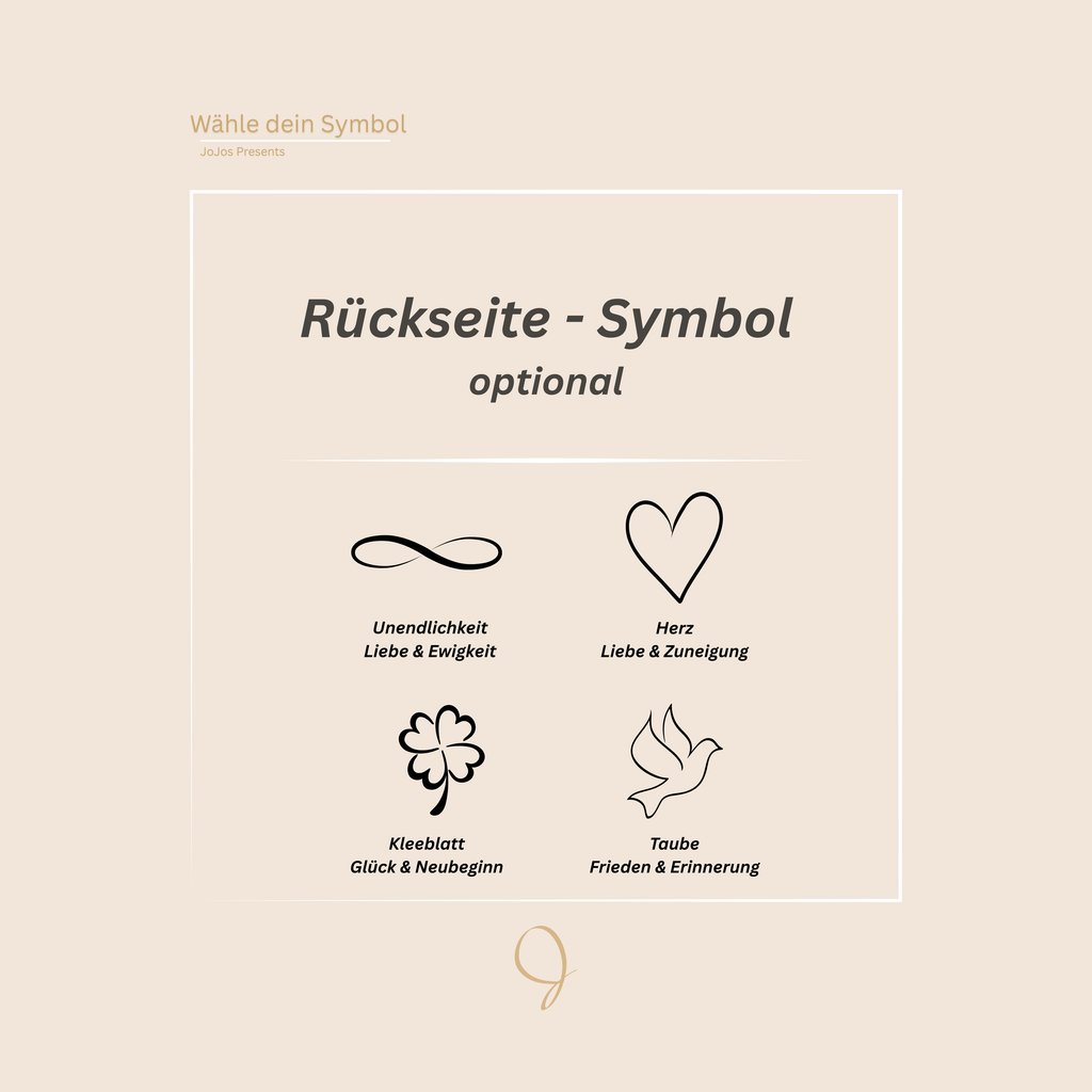 Bouquet Charm mit Handschrift – personalisiert für Brautstrauß | Rund 22 mm | Silber/Gold/Roségold