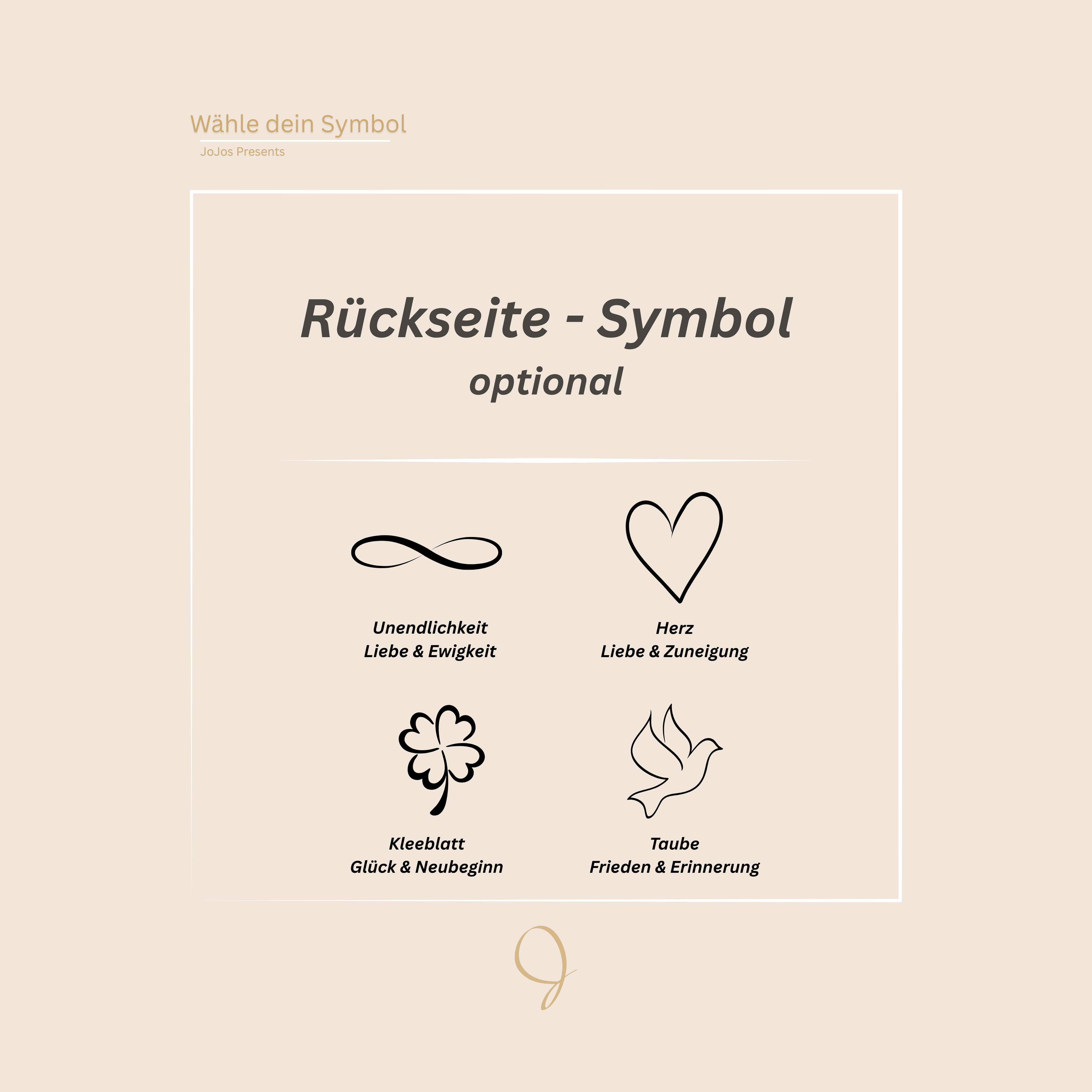 Bouquet Charm mit Handschrift – personalisiert für Brautstrauß | Rund 22 mm | Silber/Gold/Roségold