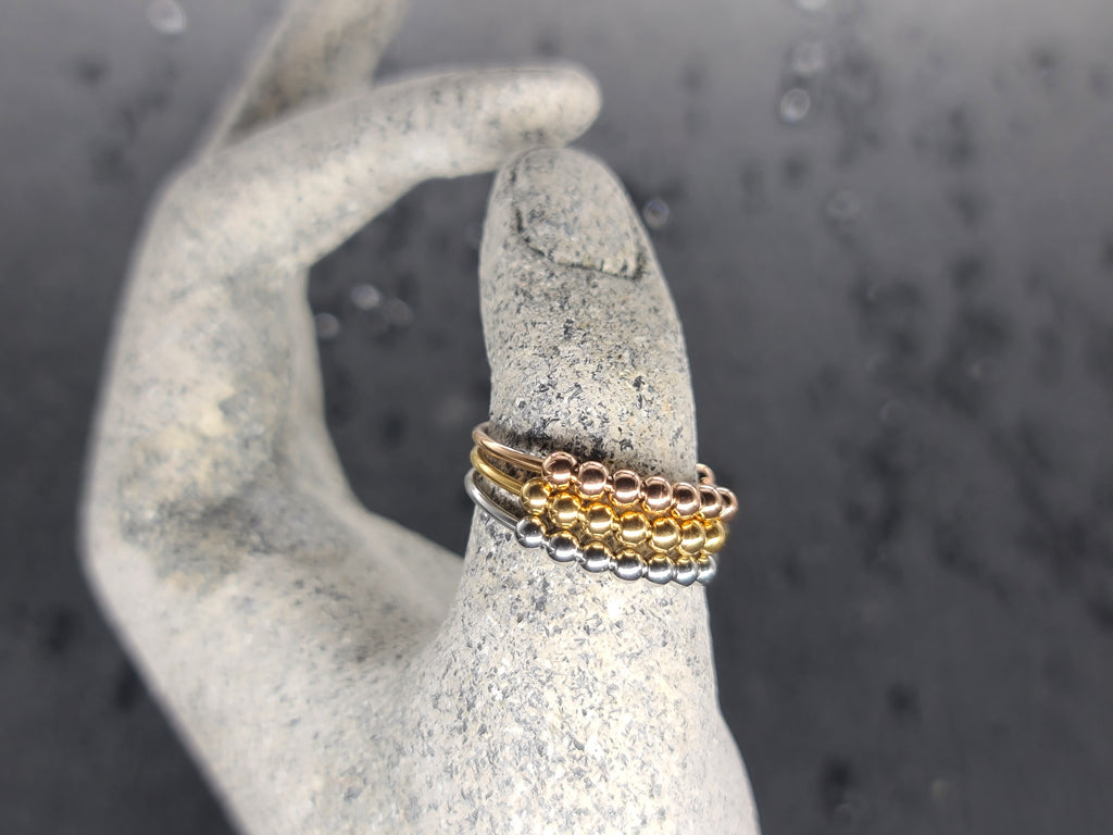 Anti-Stress Balance Ring • Anxiety Ring • Gift Idea for Her • JoJos Presents • Adjustable Mother's Day Gift