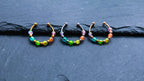 Bague anti-stress colorée avec perles arc-en-ciel – bague ludique et divertissante réglable pour la vie quotidienne ou l'école | Kalea