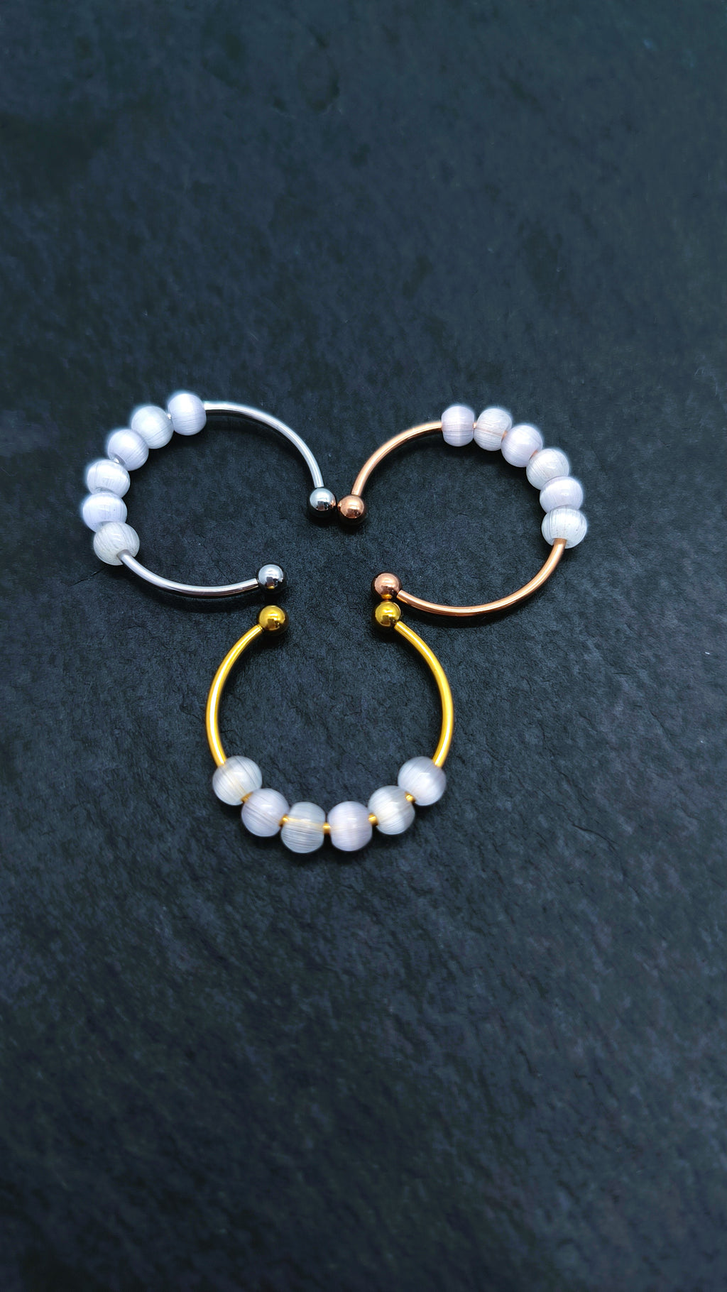 Anti-Stress-Ring „Lumi“ – dezenter Spinner-Ring für kleine Ruhe-Momente