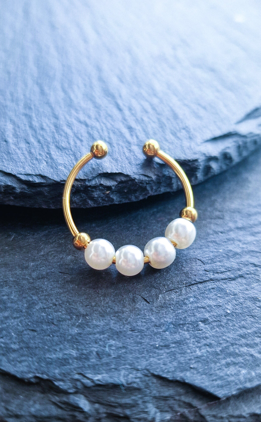 Anti-Stress Ring "Luna" • Adjustable Bead Ring for Women • Anxiety Ring • Gift Idea for Her • Relaxation Jewelry • Bridesmaids