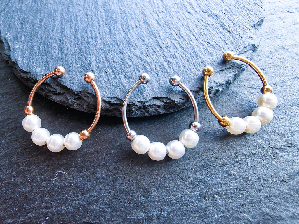 Anti-Stress Ring "Luna" • Adjustable Bead Ring for Women • Anxiety Ring • Gift Idea for Her • Relaxation Jewelry • Bridesmaids
