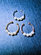 Anti-Stress Ring "Luna" • Adjustable Bead Ring for Women • Anxiety Ring • Gift Idea for Her • Relaxation Jewelry • Bridesmaids