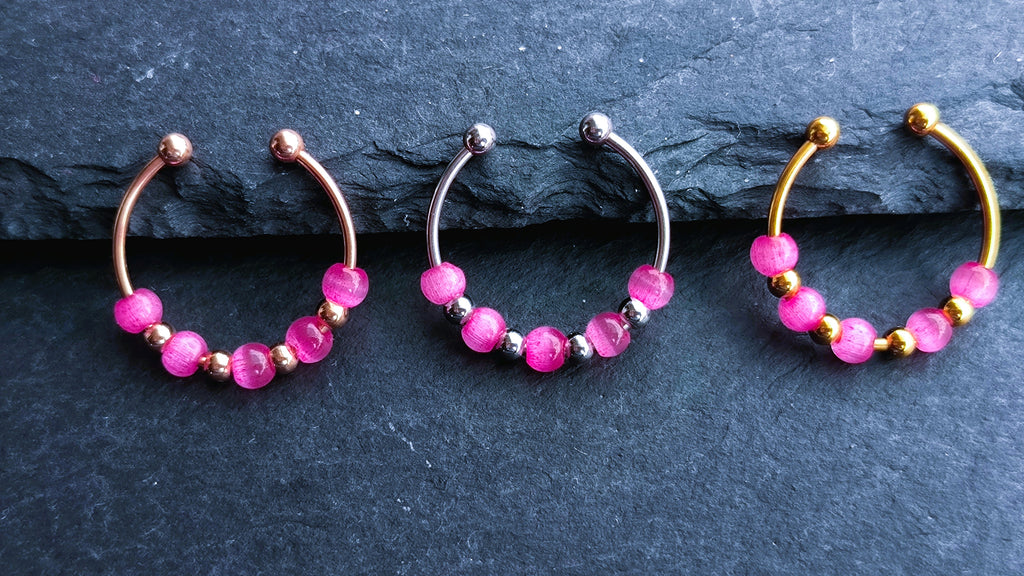 Ring zum Valentinstag – Anti Stress Ring verstellbar, Fidget Ring Geschenk für Freundin & Frauen, ohne Ringgröße | Velvet