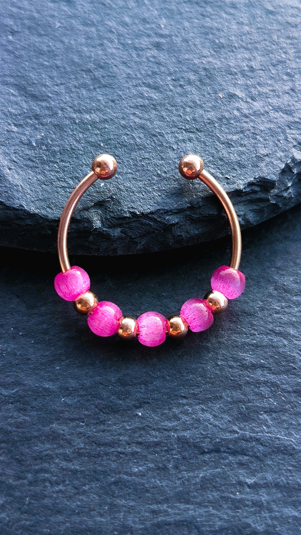 Ring zum Valentinstag – Anti Stress Ring verstellbar, Fidget Ring Geschenk für Freundin & Frauen, ohne Ringgröße | Velvet