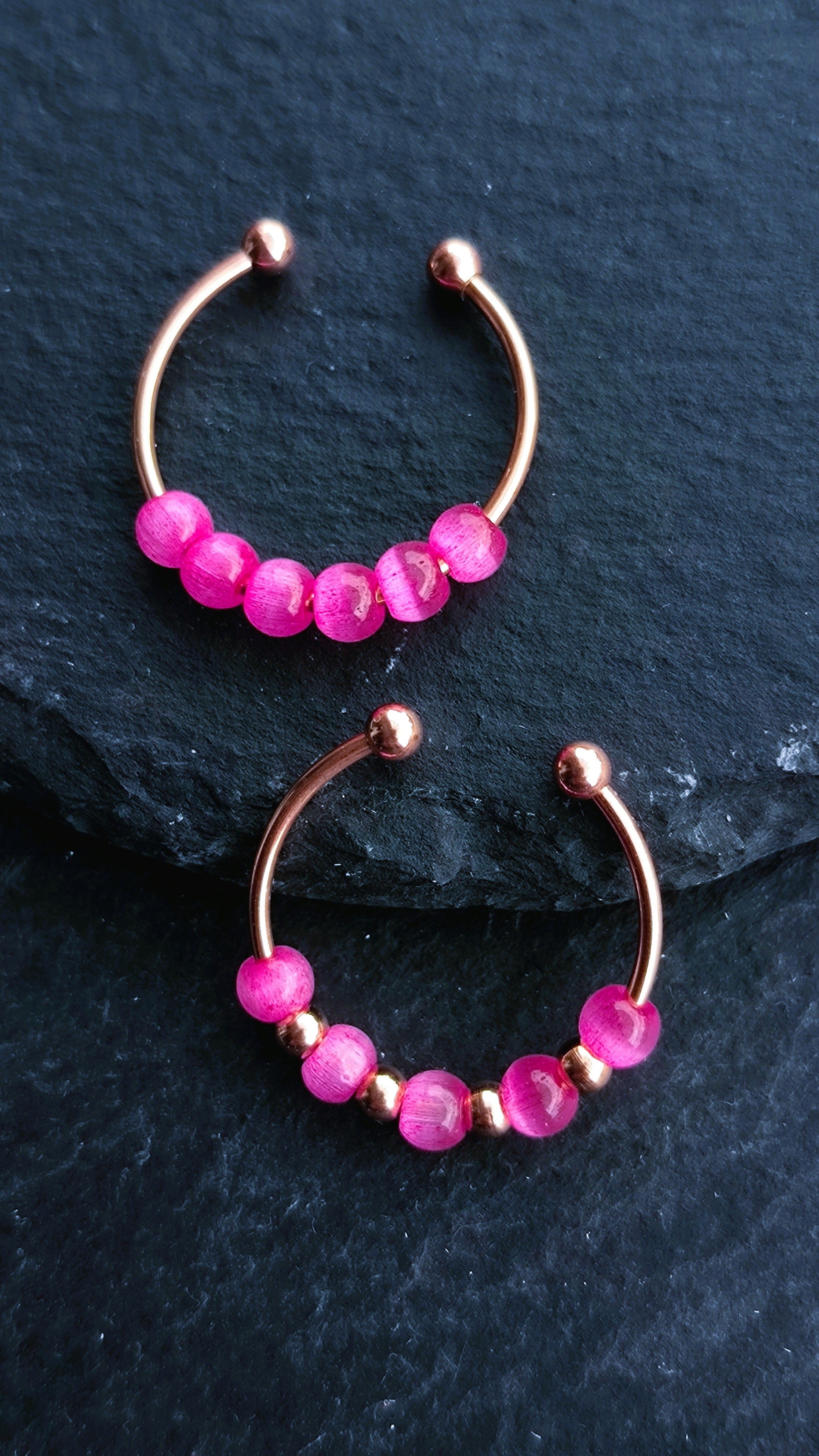 Ring zum Valentinstag – Anti Stress Ring verstellbar, Fidget Ring Geschenk für Freundin & Frauen, ohne Ringgröße | Velvet