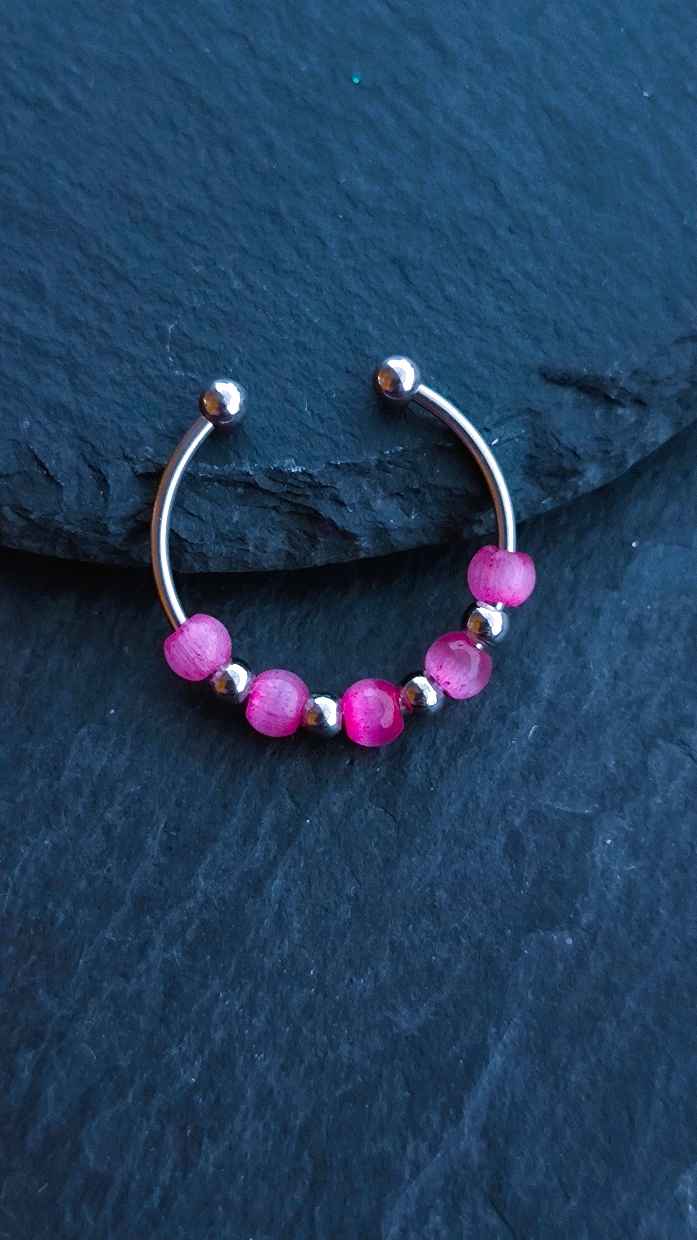 Ring zum Valentinstag – Anti Stress Ring verstellbar, Fidget Ring Geschenk für Freundin & Frauen, ohne Ringgröße | Velvet