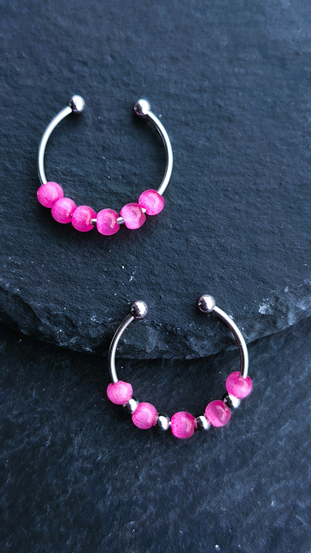 Ring zum Valentinstag – Anti Stress Ring verstellbar, Fidget Ring Geschenk für Freundin & Frauen, ohne Ringgröße | Velvet